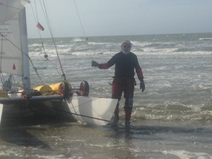 juste arrivée à Bray-Dunes